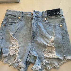 Kendal and Kylie denim shorts brand new